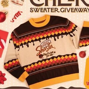 Shasta Men's vintage style Crewneck Sweater